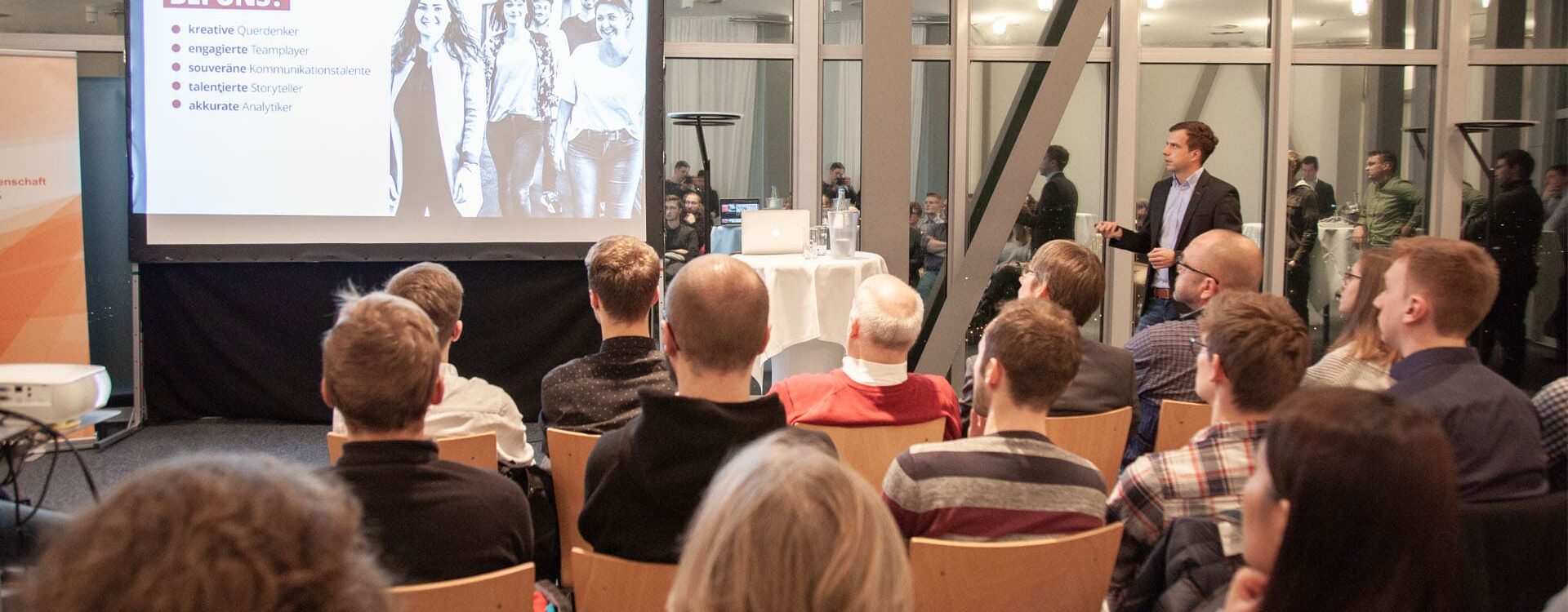 Vortrag Firmenvorstellung vor Studierenden